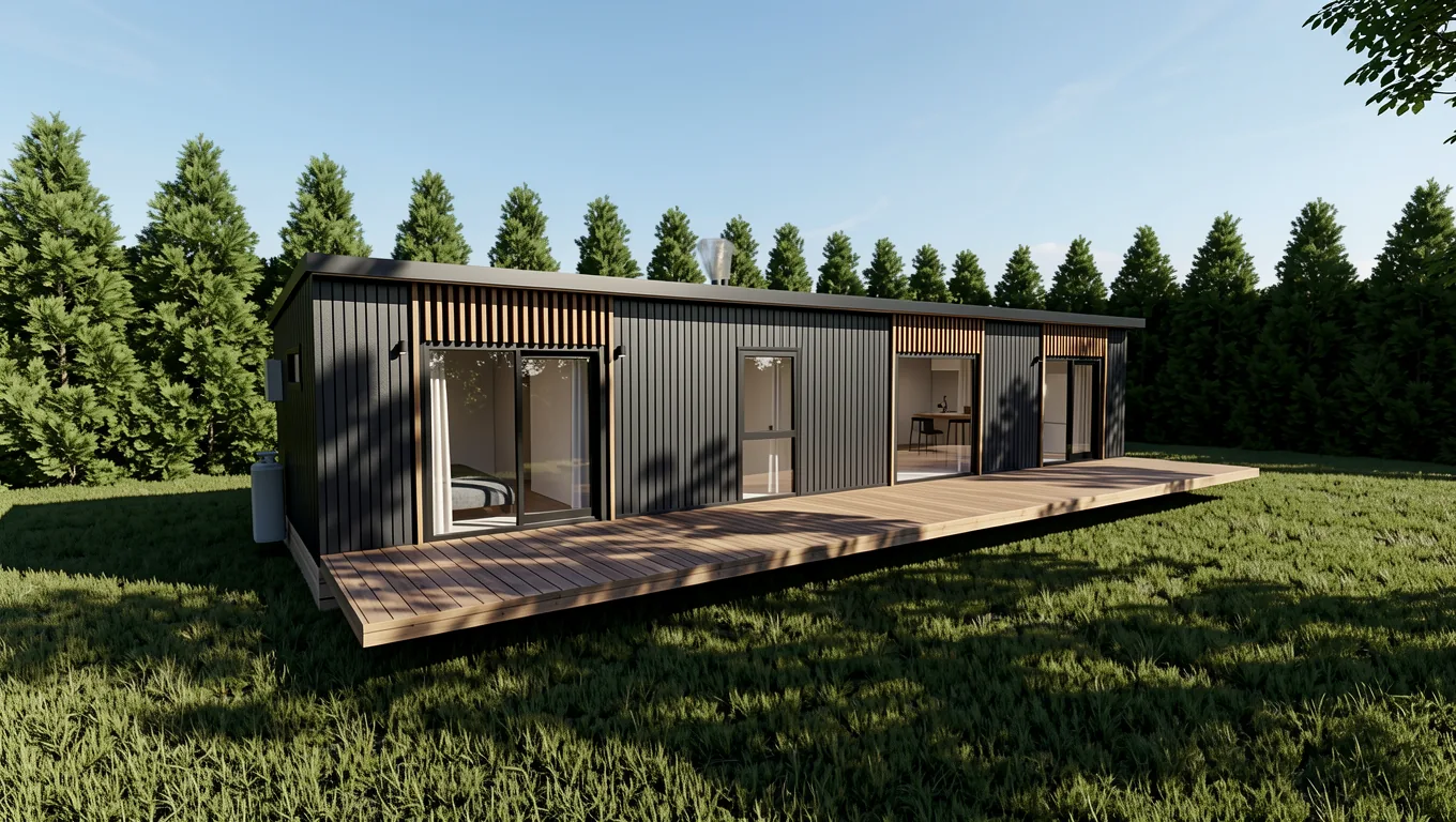 The Dakota transportable home exterior