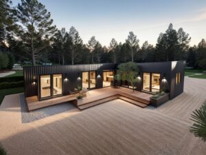 Transportable Home - The Elmwood 66.6sqm | 12.5 x 3.6m +6×3.6mm2